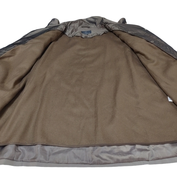 Gallery New York Women's Taupe Coat Jacket Size XL - Picture 7 of 10